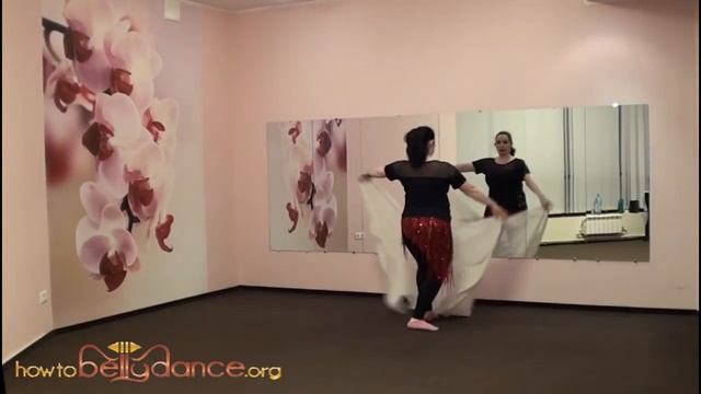 Уроки Восточного Танца: Bellydance зарядка с платком, выпуск 23 смотреть онлайн