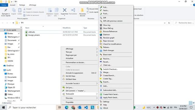 Basculement entre la Branche Master et une autre Branche via GIT смотреть онлайн