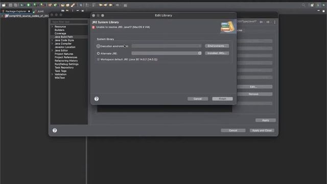 Eclipse red exclamation fix (updated for Java 17.0.2) смотреть онлайн
