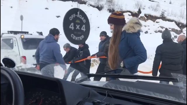 Покатушки 4х4 КЧР Архыз 20.01.2019 смотреть онлайн