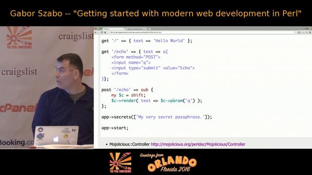 2016 - Getting started with modern web development in Perl - Gabor Szabo смотреть онлайн