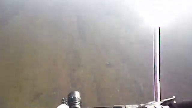 На велосипеде по затопленной дороге