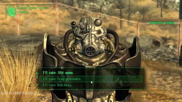 Brotherhood Outcasts' Reactions to Power Armor Sets You Turn In - Fallout 3 смотреть онлайн