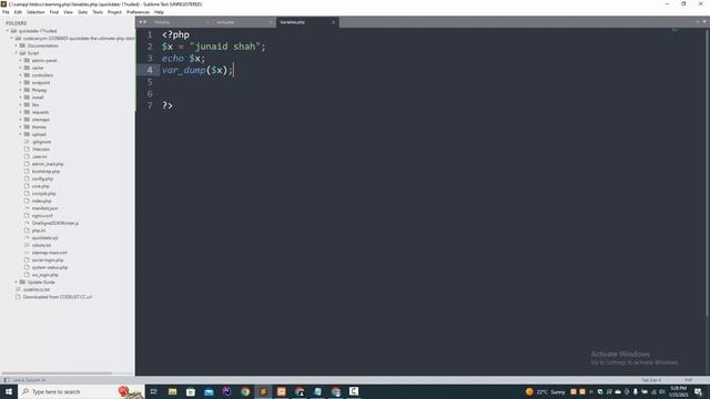 PHP Data Types Tutorial in Hindi / Urdu смотреть онлайн