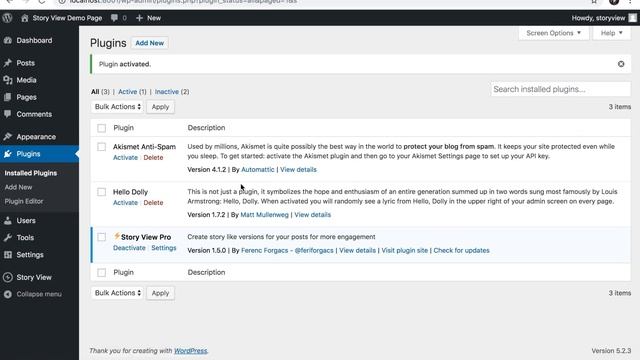 Stories on your WordPress site - How to install Story View for WordPress смотреть онлайн