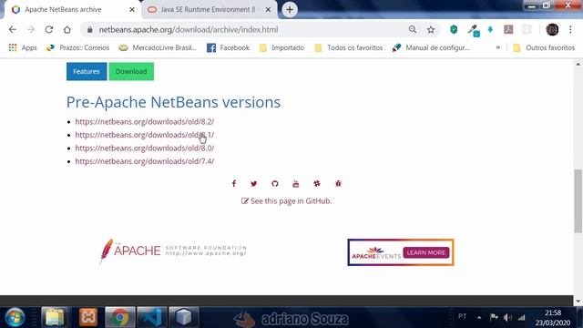 Como baixar Netbeans 8.2 em 2022 - Instalar Netbeans 8.2 смотреть онлайн