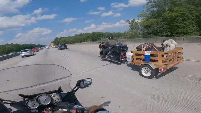 ESCAPING THE FLORIDA HEAT on a Yamaha FJR 1300. Heading to Greenville, SC смотреть онлайн