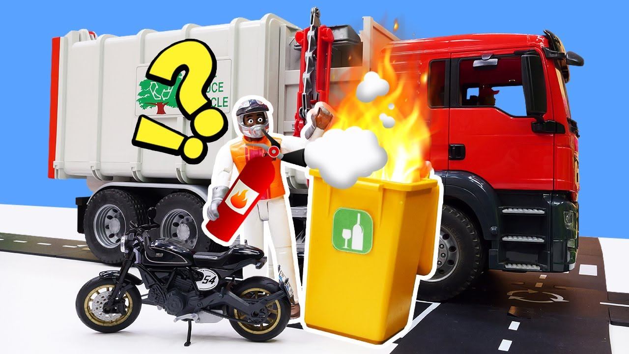 Машины помощники — Авария и пожар в городе! Развивающие игры и видео для детей смотреть онлайн