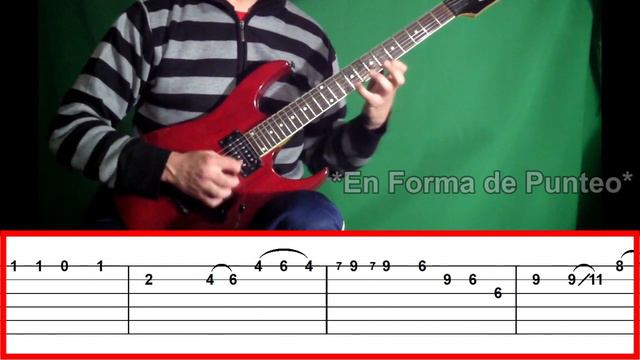 Yakety sax [Benny Hill] Tutorial Guitarra смотреть онлайн
