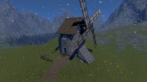 Старая мельница  ( собственное исполнение )