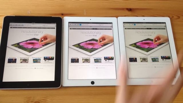 iPad 1 VS. iPad 2 VS iPad 3 Speed Test! смотреть онлайн