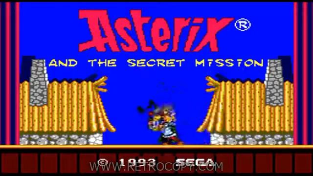 Astérix and the Secret Mission (Sega Master System) - RetroCopy Intro смотреть онлайн