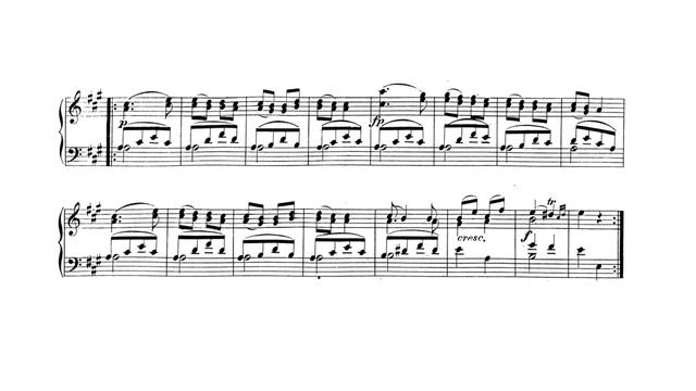 Mozart - Piano Sonata No.8 in A Minor - III. Presto [Sheet Music] (Piano Solo) смотреть онлайн