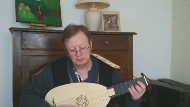 Der Zeuner Tanz - Hans Newsidler - Lute - Luth смотреть онлайн