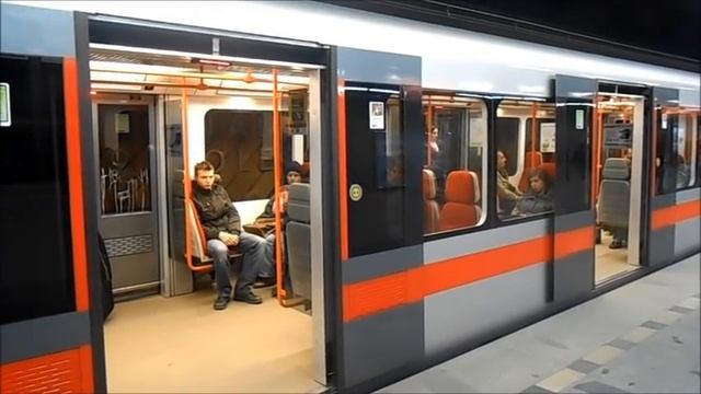 Metro Prag / Praha - Station Nádraží Holešovice Linka C смотреть онлайн