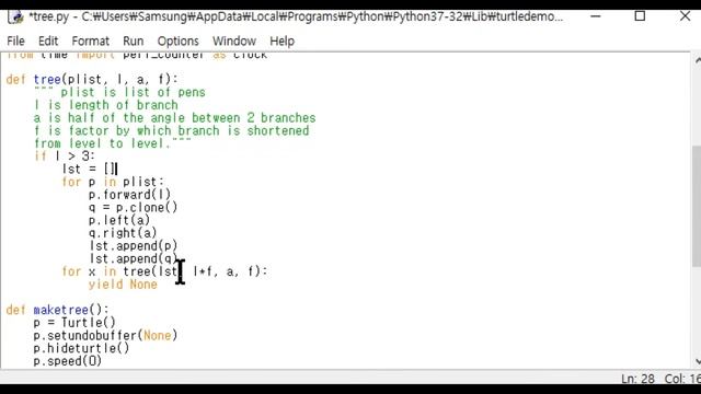 #98 파이썬강의 : 성능 카운터, turtle에서 되돌리기 사이즈 설정, 속도조절, 복제본 만들기 смотреть онлайн