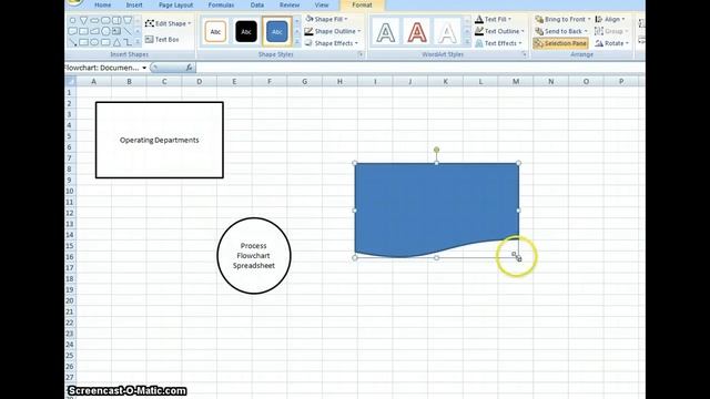 Flowchart in Excel смотреть онлайн