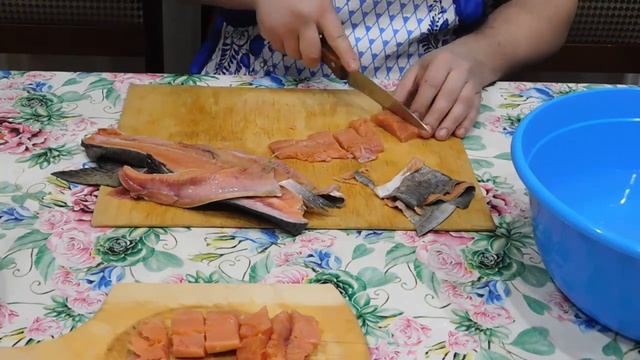 РЫБА ГОРБУША ЭКСПРЕСС ПОСОЛ за 10 МИНУТ! А ты ЗНАЕШЬ! смотреть онлайн