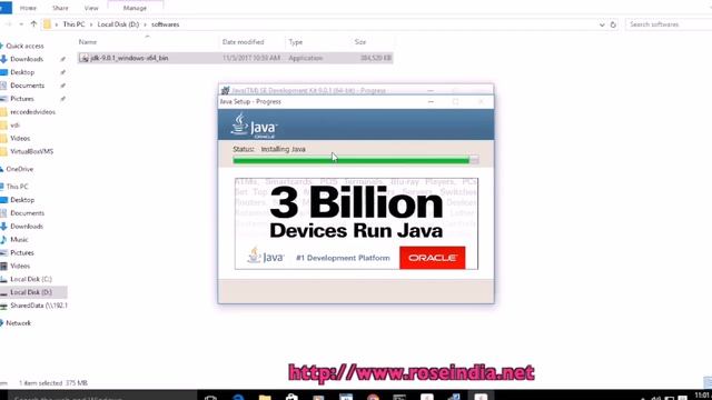 Installing JDK 9 on Windows 10 смотреть онлайн