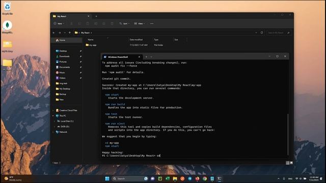 First React app using create-react-app | code | npx | npm смотреть онлайн