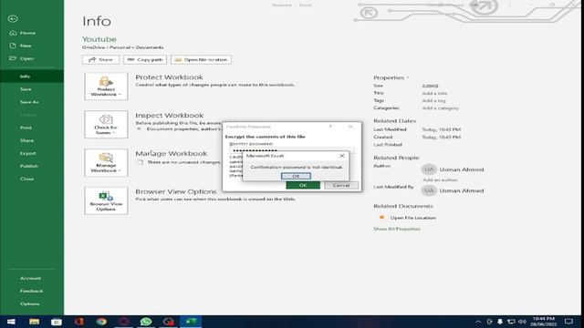 How to Secure Your Sheet in Ms-Excel - Guide to Beginners смотреть онлайн
