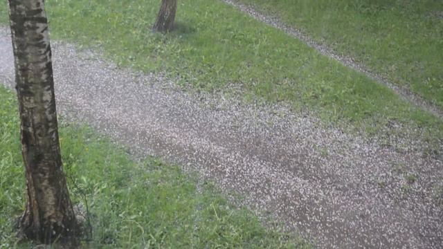 Сильный град в Полоцке. 24 мая 2018 год смотреть онлайн