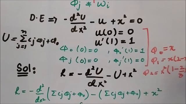 Petrov-Galerkin Method + Solved EXAMPLE | Finite Element Method смотреть онлайн