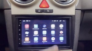 Установка 7 дюймовой магнитолы в Opel Corsa D