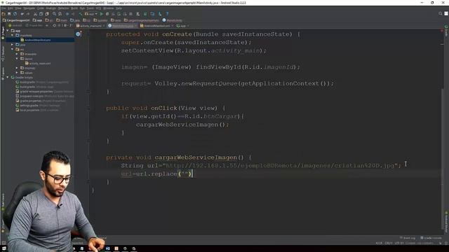 107. Part 15. Como cargar Imágen desde un server con Url de la imágen - BD remota en Android смотреть онлайн