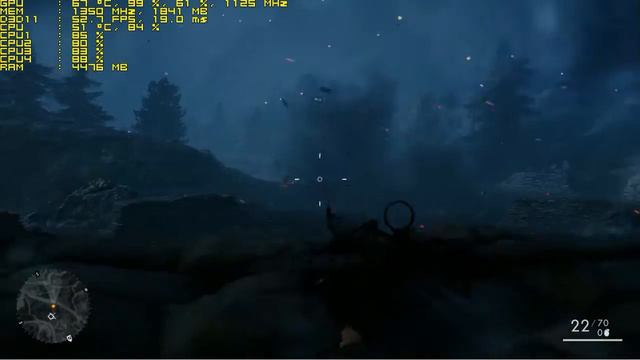 BATTLEFIELD 1 HD 7870+CORE I5 3330 смотреть онлайн