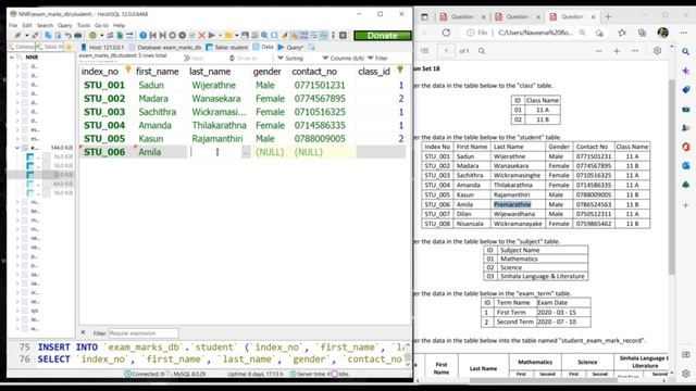 DBMS-18 How to create a database using Froward Engineering and graphically add data to the tables. смотреть онлайн