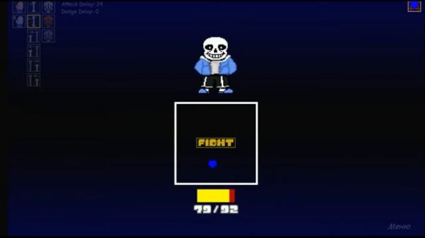 Bad Time от Санса ( Sans Simulator )