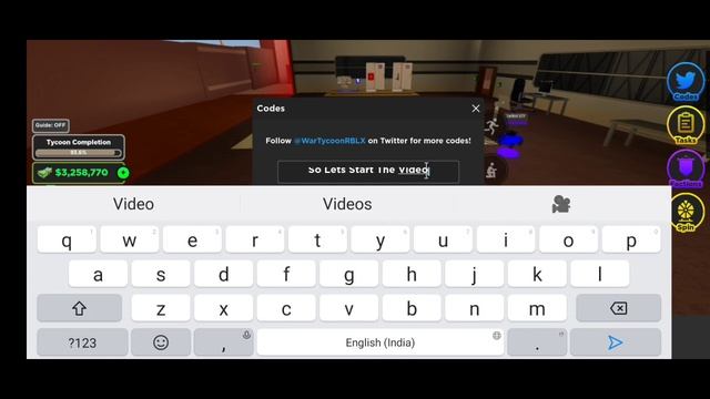 *NEW* WORKING WAR TYCOON CODES FOR MARCH 2023 || ROBLOX WAR TYCOON CODES смотреть онлайн