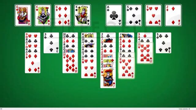 Solution to freecell game #549 in HD смотреть онлайн