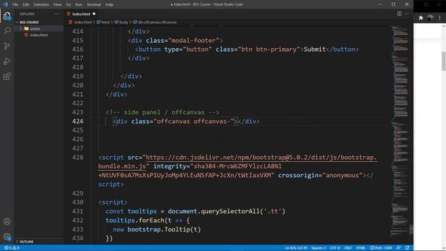 آموزش Bootstrap 5 - Offcanvas - قسمت 16 смотреть онлайн