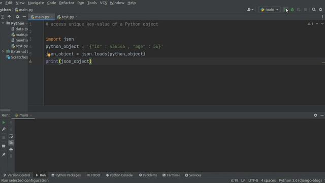 Access unique key-value of a Python Object #pythonprogramming смотреть онлайн