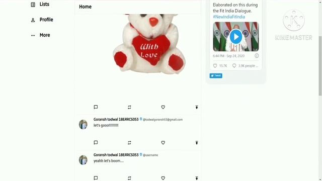 Twitter Clone through React by techy Gt смотреть онлайн