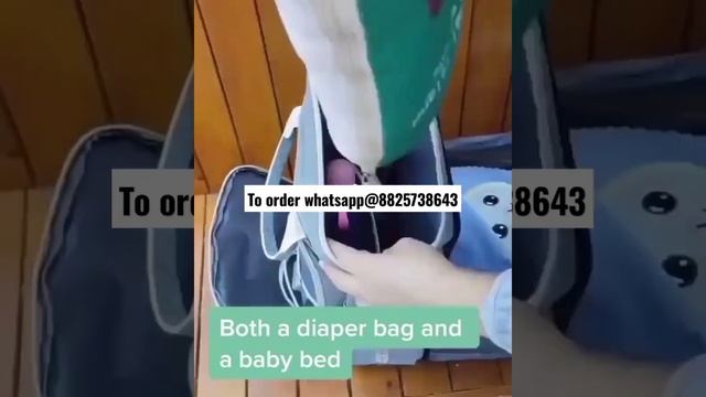 ??Baby diaper bag&Bed bag/To order whatsapp@8825738643/Cod available with free shipping &returns?? смотреть онлайн