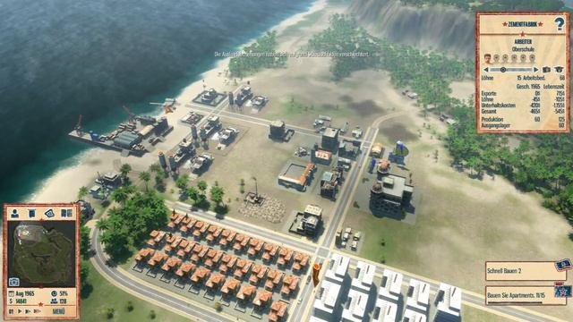 Let's Play: Tropico 4 - #D3.02 - DLC: Quick Dry Cement - [Deutsch / Full HD] смотреть онлайн
