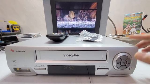 VIDEOREGISTRATORE VHS SCHNEIDER by DAEWOO SVC217 PERFETTAMENTE FUNZIONANTE смотреть онлайн