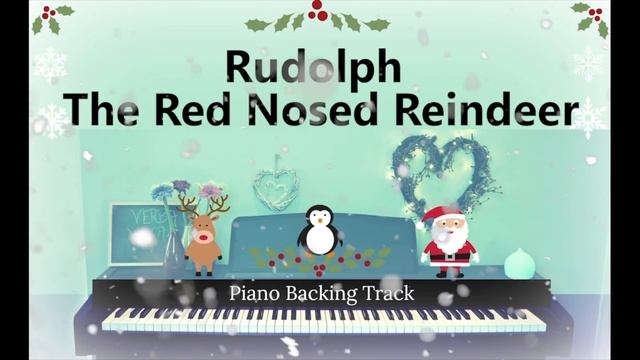 RUDOLPH THE RED NOSED REINDEER | Christmas Backing Track | Verba Vocal смотреть онлайн