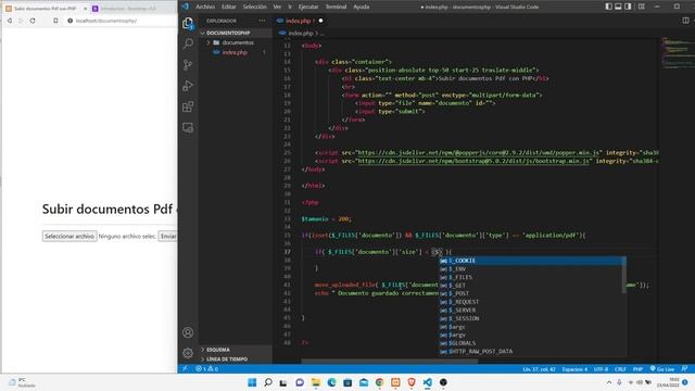 ? Como subir documentos PDF con PHP de forma fácil смотреть онлайн