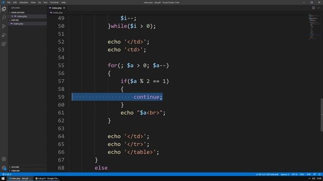9. Kurs PHP - Instrukcje skoku (BREAK, CONTINUE, GOTO) смотреть онлайн