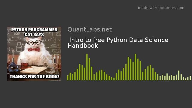 Intro to free Python Data Science Handbook смотреть онлайн