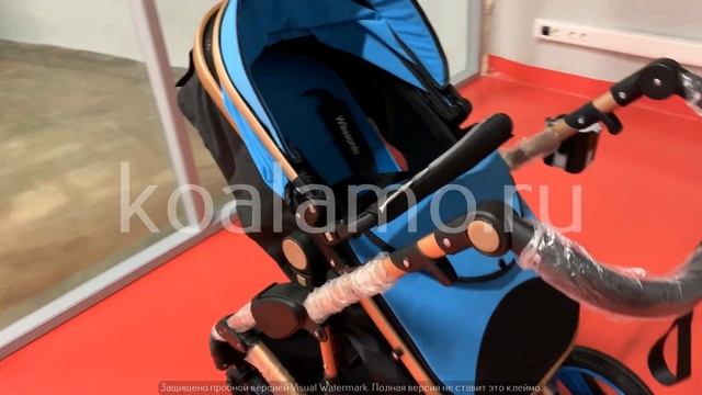 Прогулочная коляска-трансформер 2 в 1 Wisesonle 739 смотреть онлайн