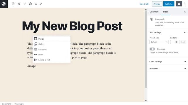 Block editor a simple workflow WordPress 5.4 смотреть онлайн