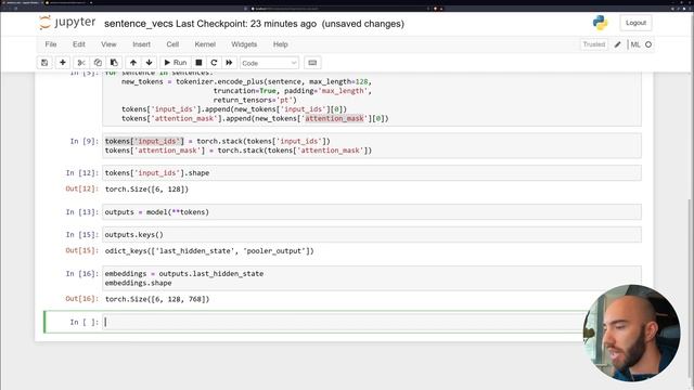 Sentence Similarity With Transformers and PyTorch (Python) смотреть онлайн