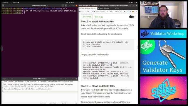How To Setup a Teku Validator Node смотреть онлайн