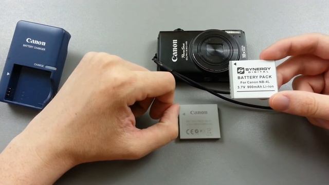 Canon PowerShot ELPH 330 HS Extra Battery смотреть онлайн