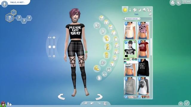 sims 4 create a sim alternative/emo/goth смотреть онлайн